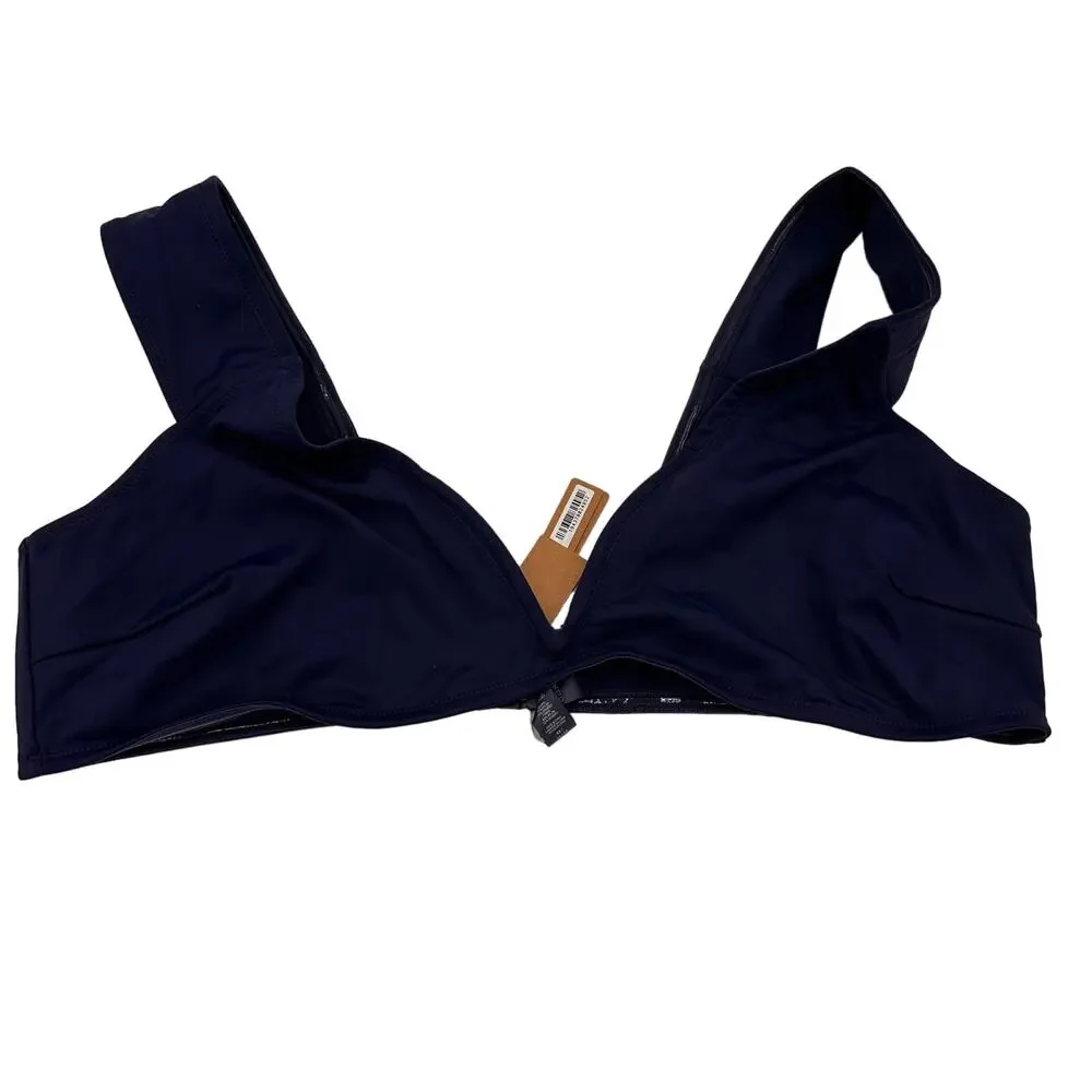 Skims Midnight Blue Sculpting Swim Off Shoulder Bikini Top New with tags Size 4X